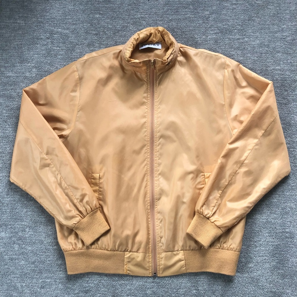Izod Sport Vintage Gold Windbreaker